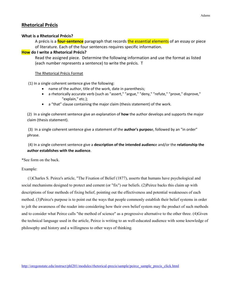 rhetorical precis template doc how to leave rhetorical rhetorical precis worksheet