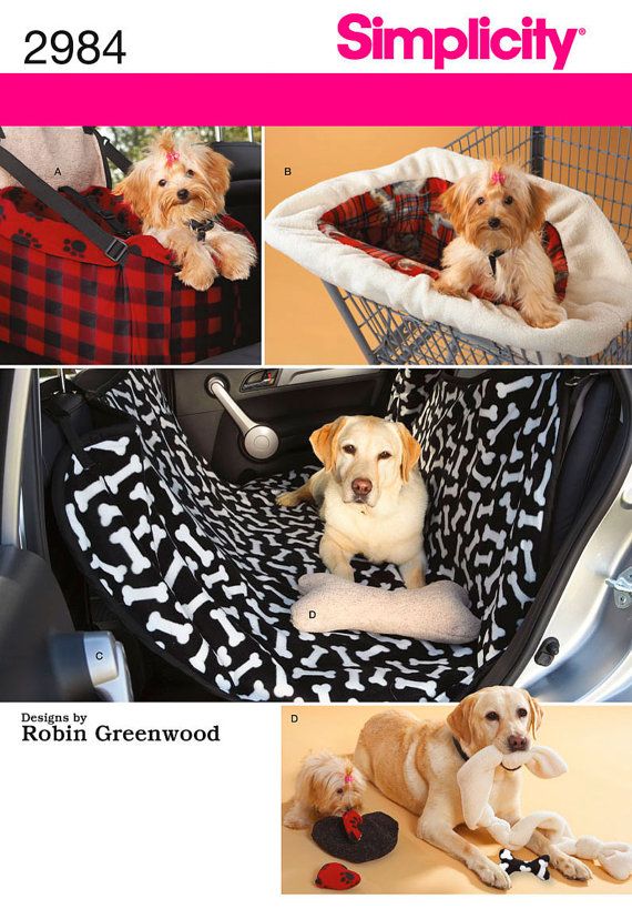 Dog Travel Accessories Car Seat Shopping Cart Cover Car Seat