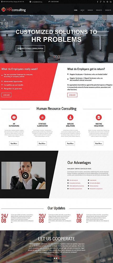 hr consulting website design html web templates pinterest html