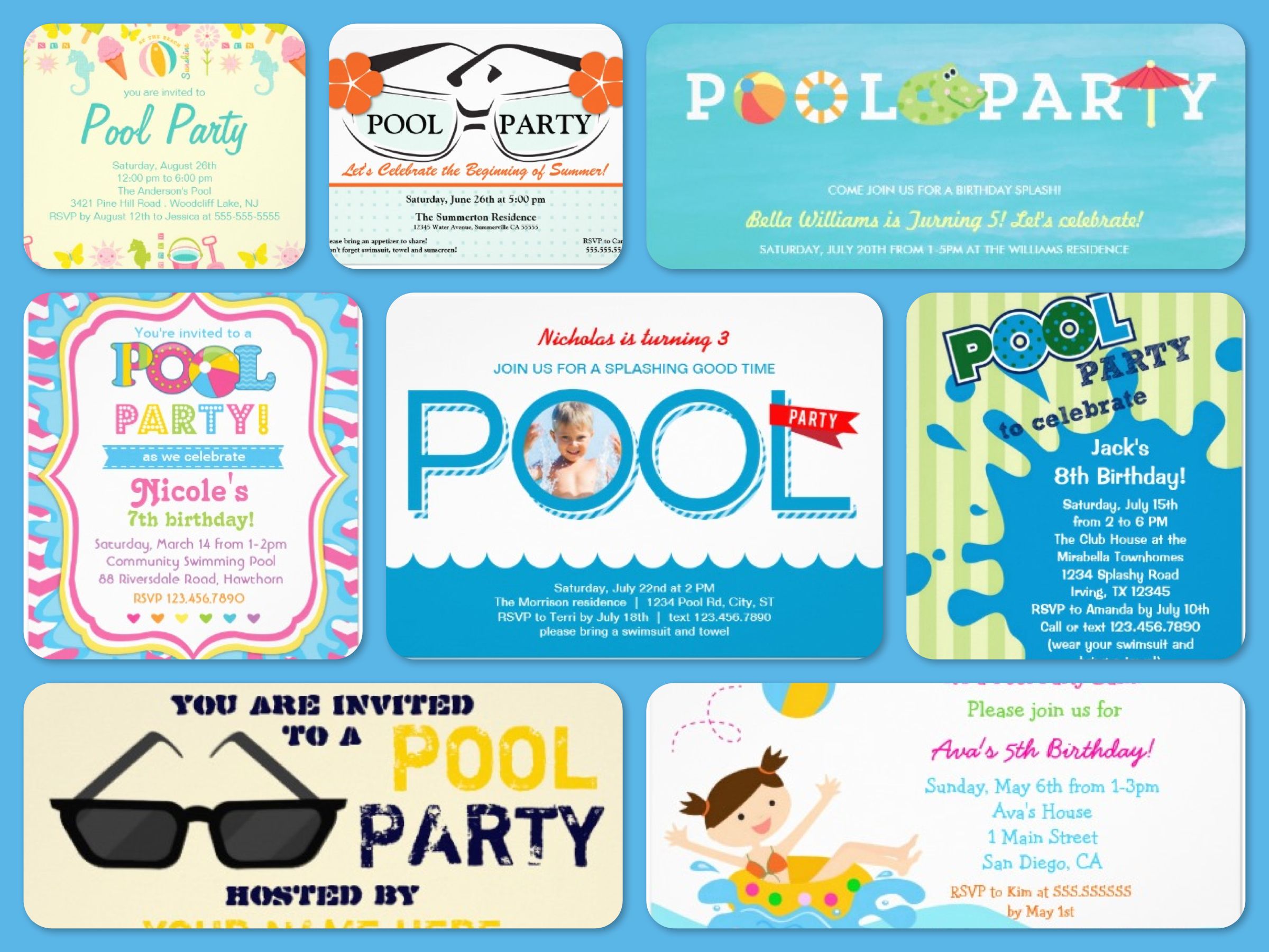 pool party invitations for teenagers pool party invitations summer teenage pool party invitations