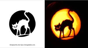 pumpkin carving designs cats - Google Search #pumkincarvingdesigns