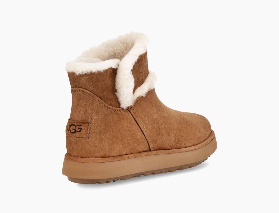 ugg mini bow spill seam bootie