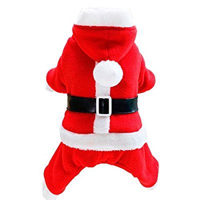 Outtop Dog Clothes Christmas Winter Small Big Sized Boy Girl