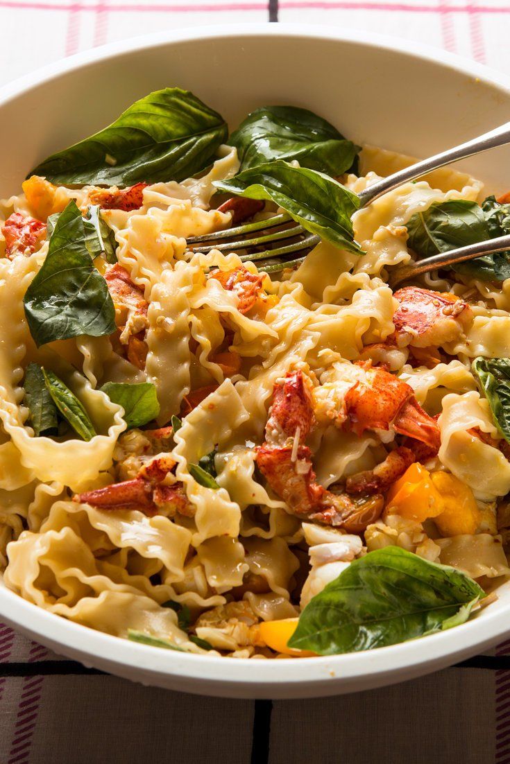vis en pasta recepten