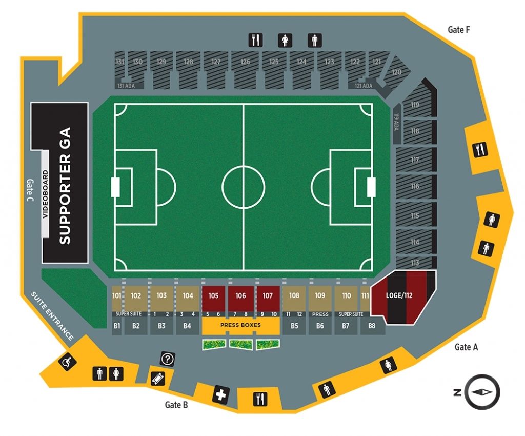 pin on seating chart cheney stadium soccer seating chart