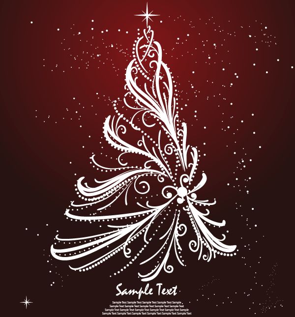 christmas tree cards