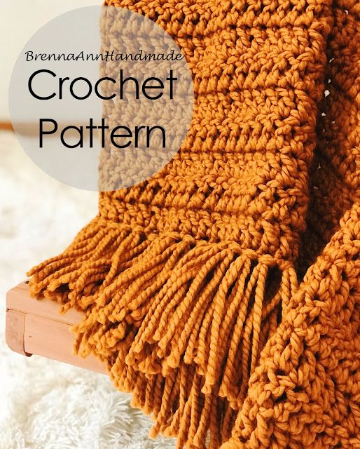 Brenna Ann Handmade NEW CROCHET PATTERN The Golden Hour Blanket by