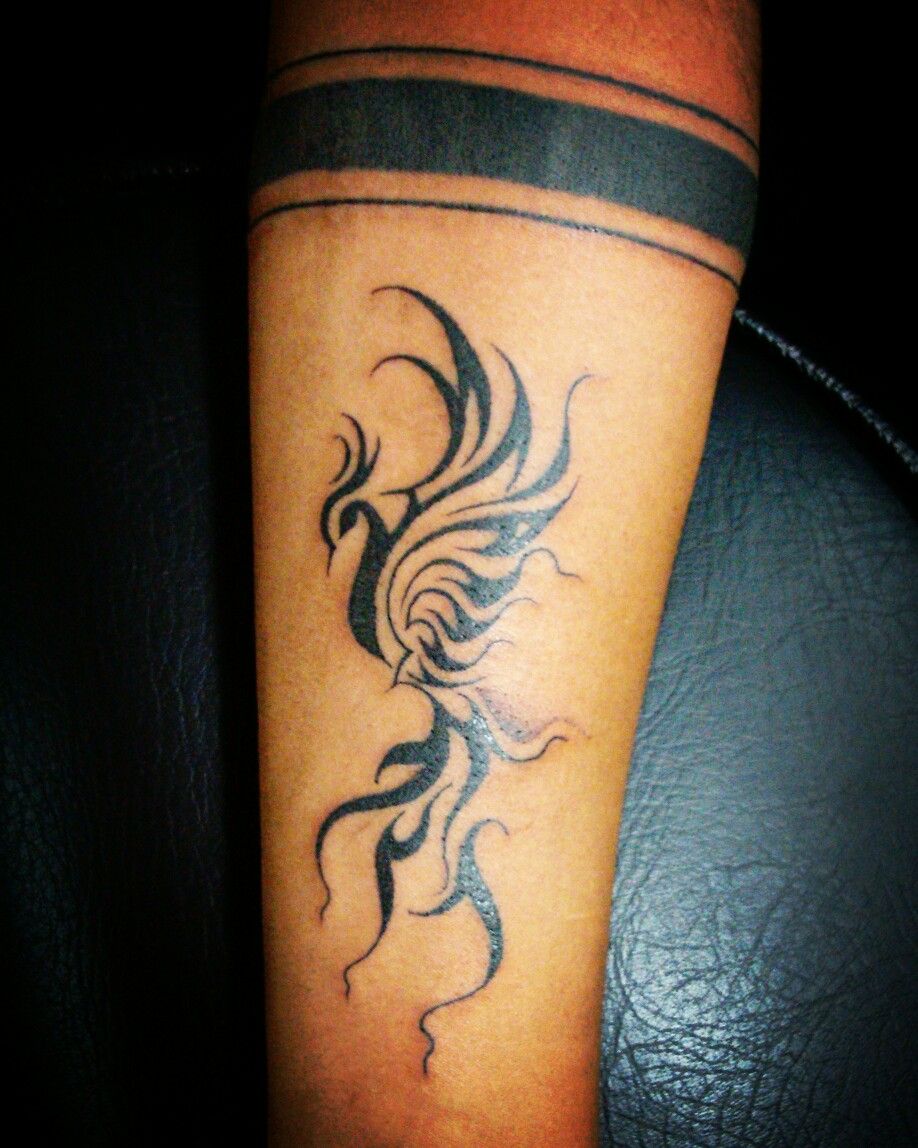 tattoo phoenix tattoopeter firebird by fortuna15