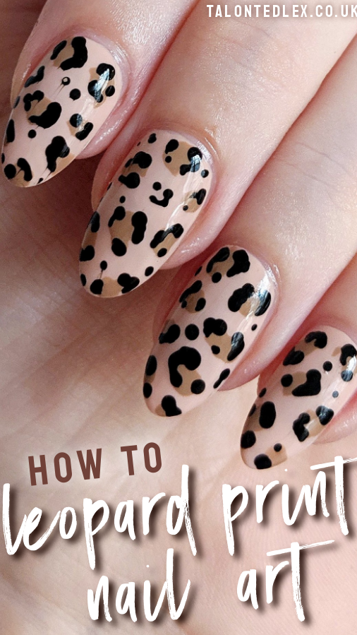 TUTORIAL: Nageldruck mit Leopardenmuster TUTORIAL: Nageldruck mit Leopardenmuster