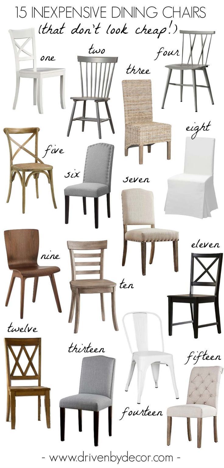 15 Inexpensive Dining Chairs (That Don't Look Cheap