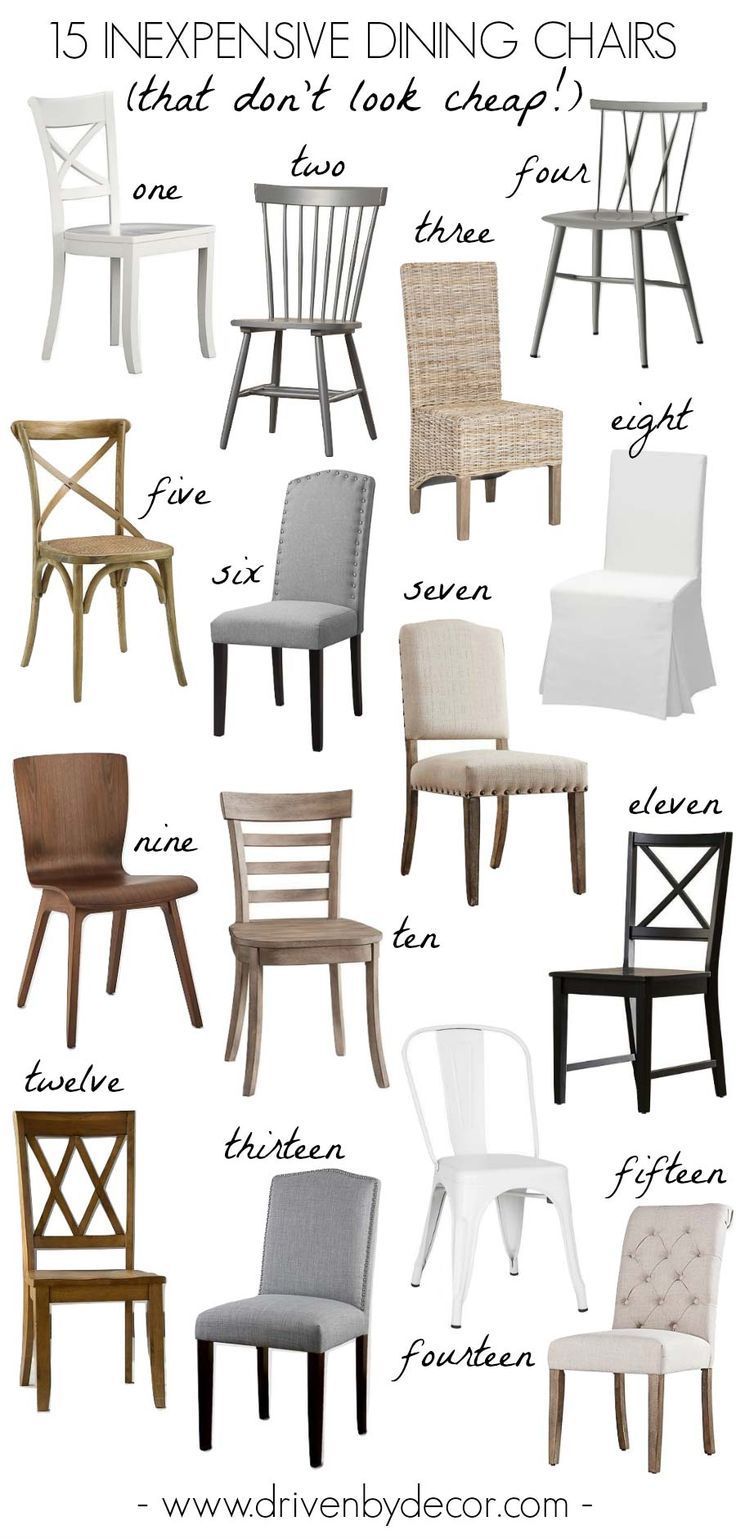 16 Inexpensive Dining Chairs (That Don't Look Cheap!)