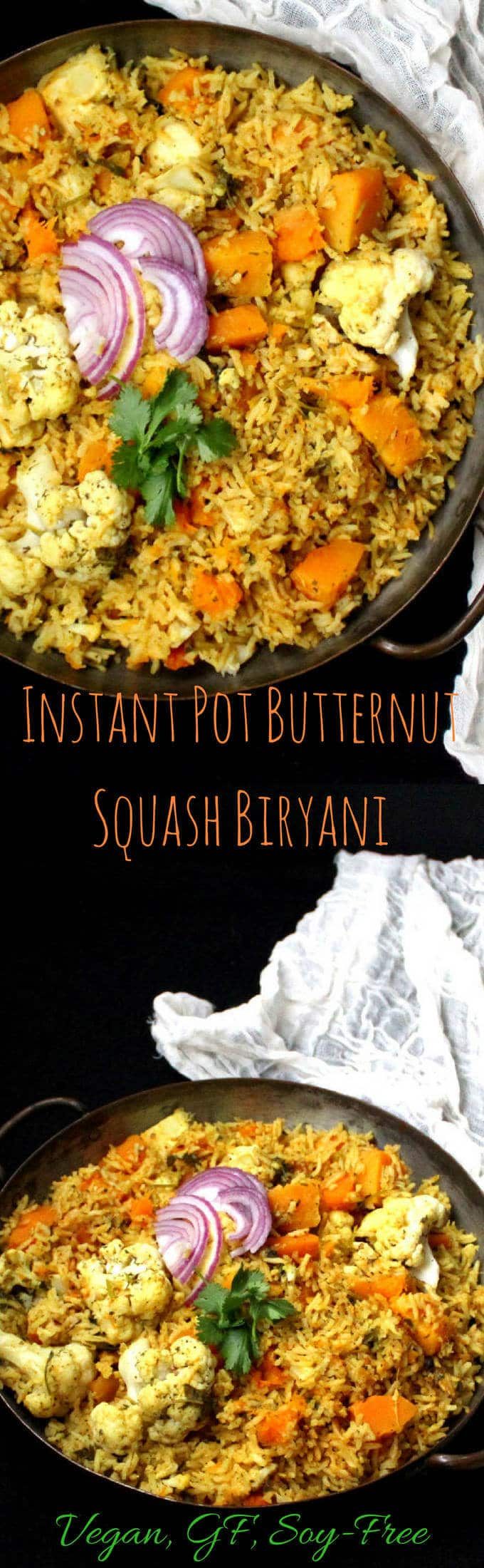 Butternut Squash Biryani In An Instant Pot Butternut Squash Biryani In An Instant Pot