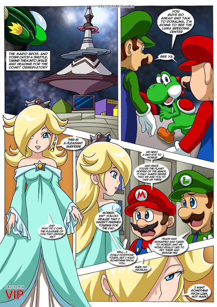 Rosalina And Mario And Luigi Mario Fanfic Comics Super Mario Bros Mario Comics Super