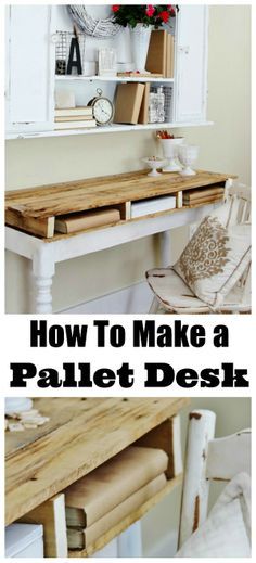 Pallet Desk - Thistlewood Farm