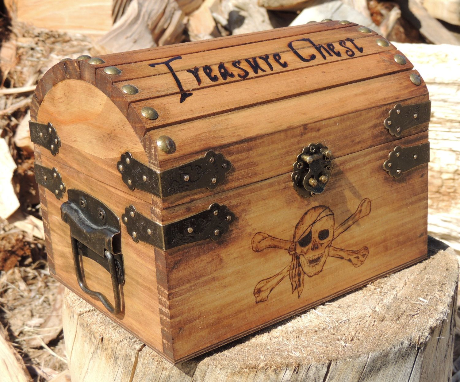 1. Traditional Pirate Chest Tattoo - wide 5