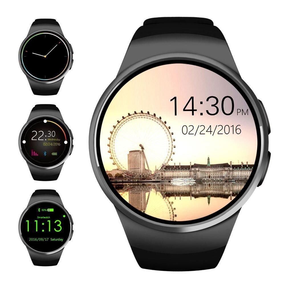 Agptek Bluetooth Smart Wristwatch Phone Sim Tf Sleep Monitor Heart Rate Monitor For Ios Android Smartphones Smart Watch Watch For Iphone Smart Watch Android