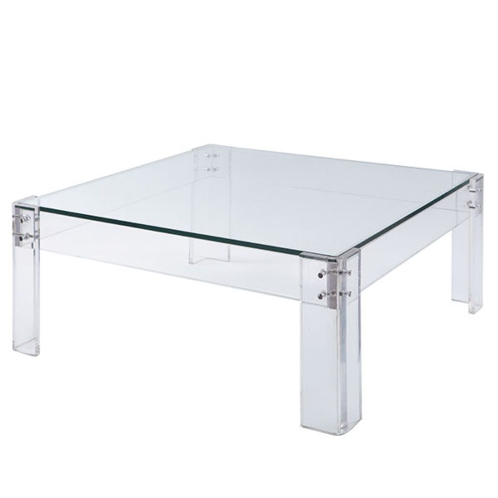Disearing Coffee Table Lucite Tables Disearing Coffee Table Lucite Tables