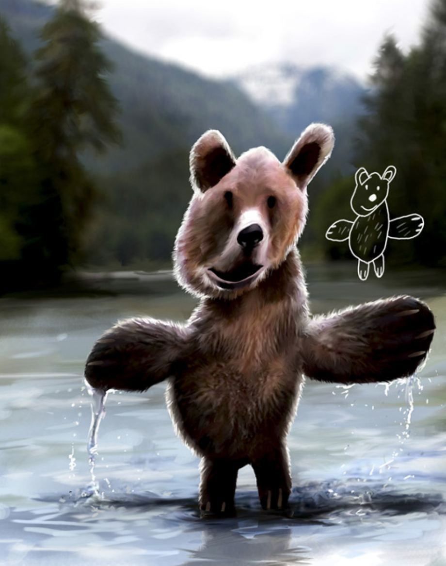 theBERRY | Inspirational digital art, Funny kid drawings, Animal drawings