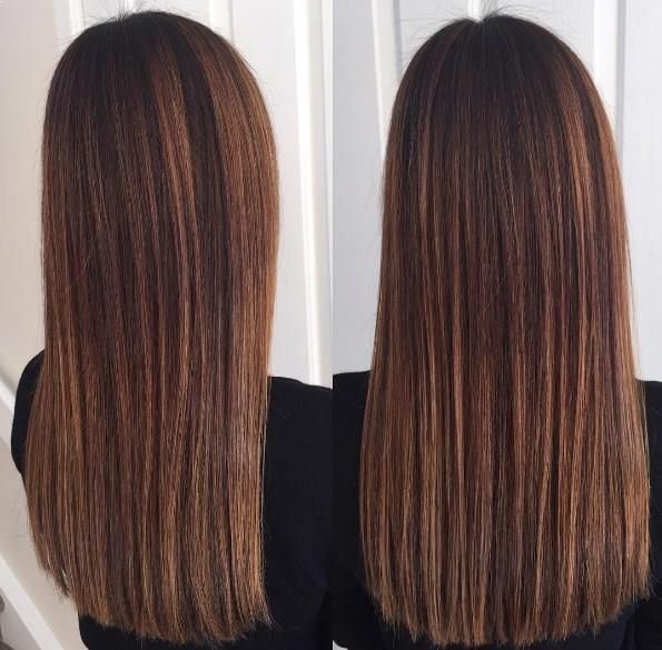 Caramel Highlights Brown Hair And Dark Brown On Pinterest Hair Styles Brown Hair With Caramel Highlights Hair Highlights