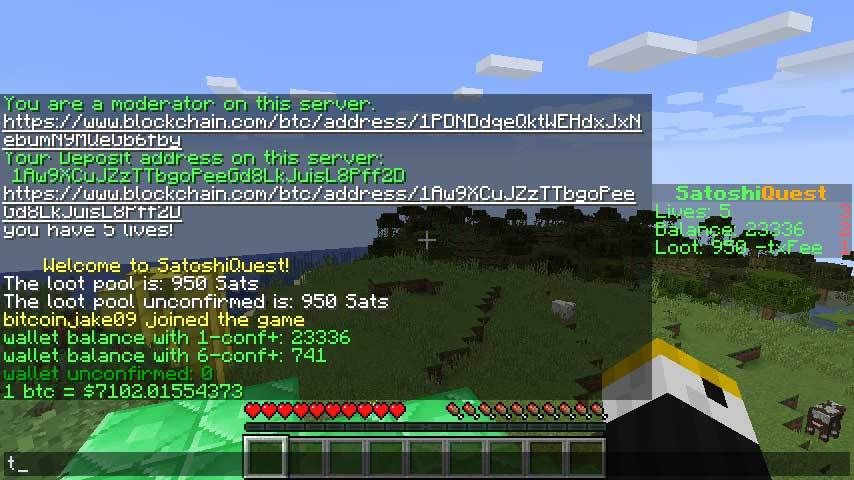 minecraft btc