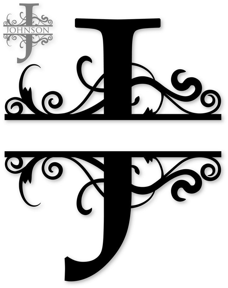 image result for free monogram fonts split plates pinterest split letter s
