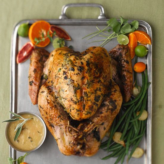 honey roast turkey recipe holiday recipes pinterest roasted for bold flavor inject your turkey with seasoned liquid more thanksgiving turkey recipes