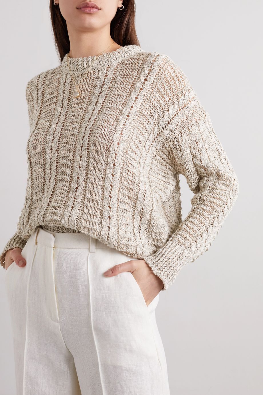 APIECE APART | Sequoia ribbed cotton and cashmere APIECE APART | Sequoia ribbed cotton and cashmere