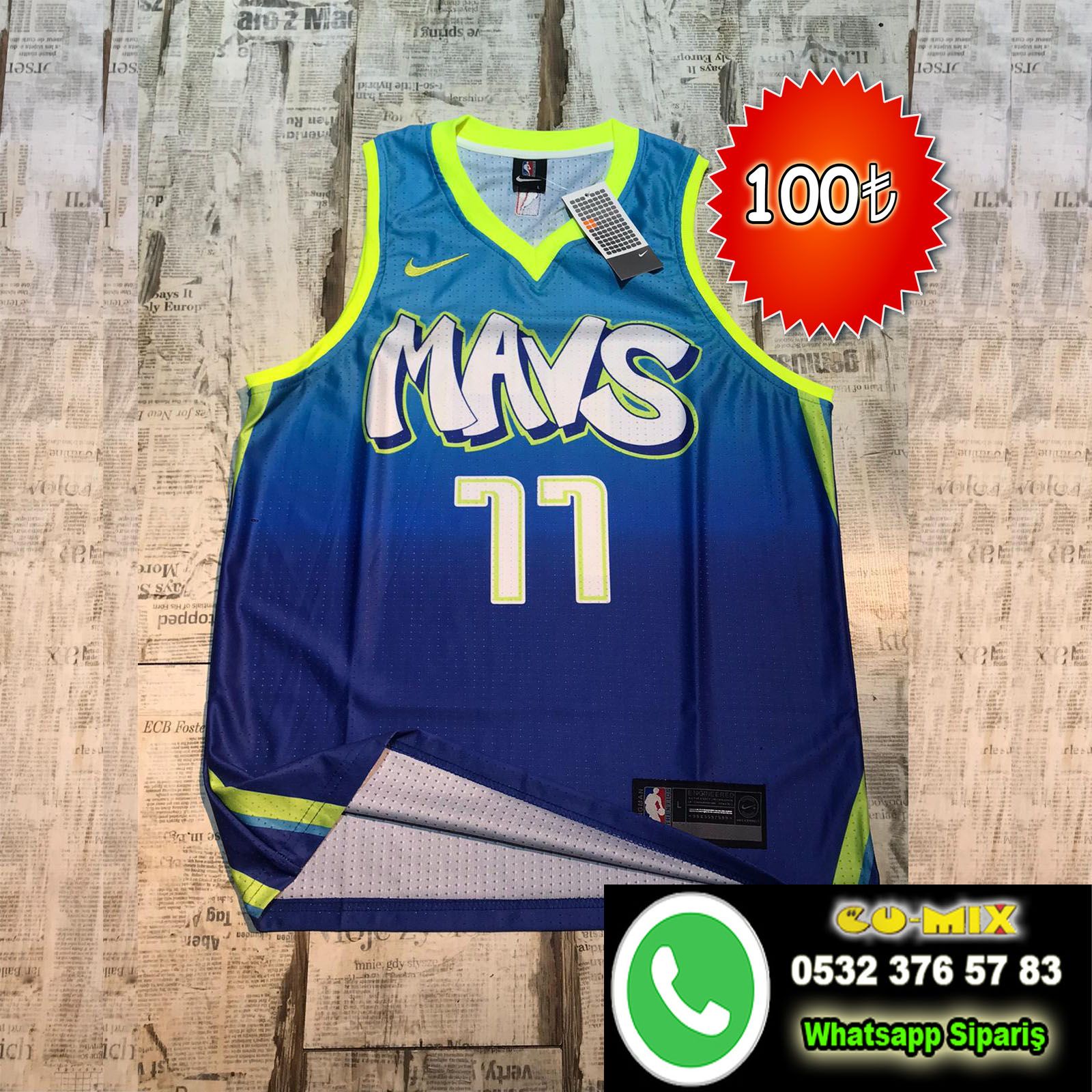Nba Canta Dallas 77 Doncic Takim Formasi Nike Nike Canta Nba
