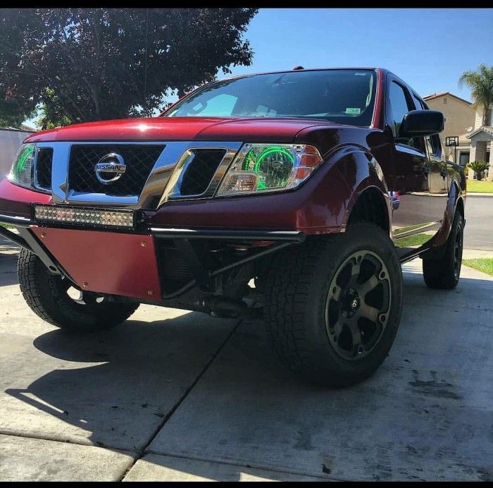 offroad bumper, prerunner bumper, tube bumper, Nissan Frontier, front