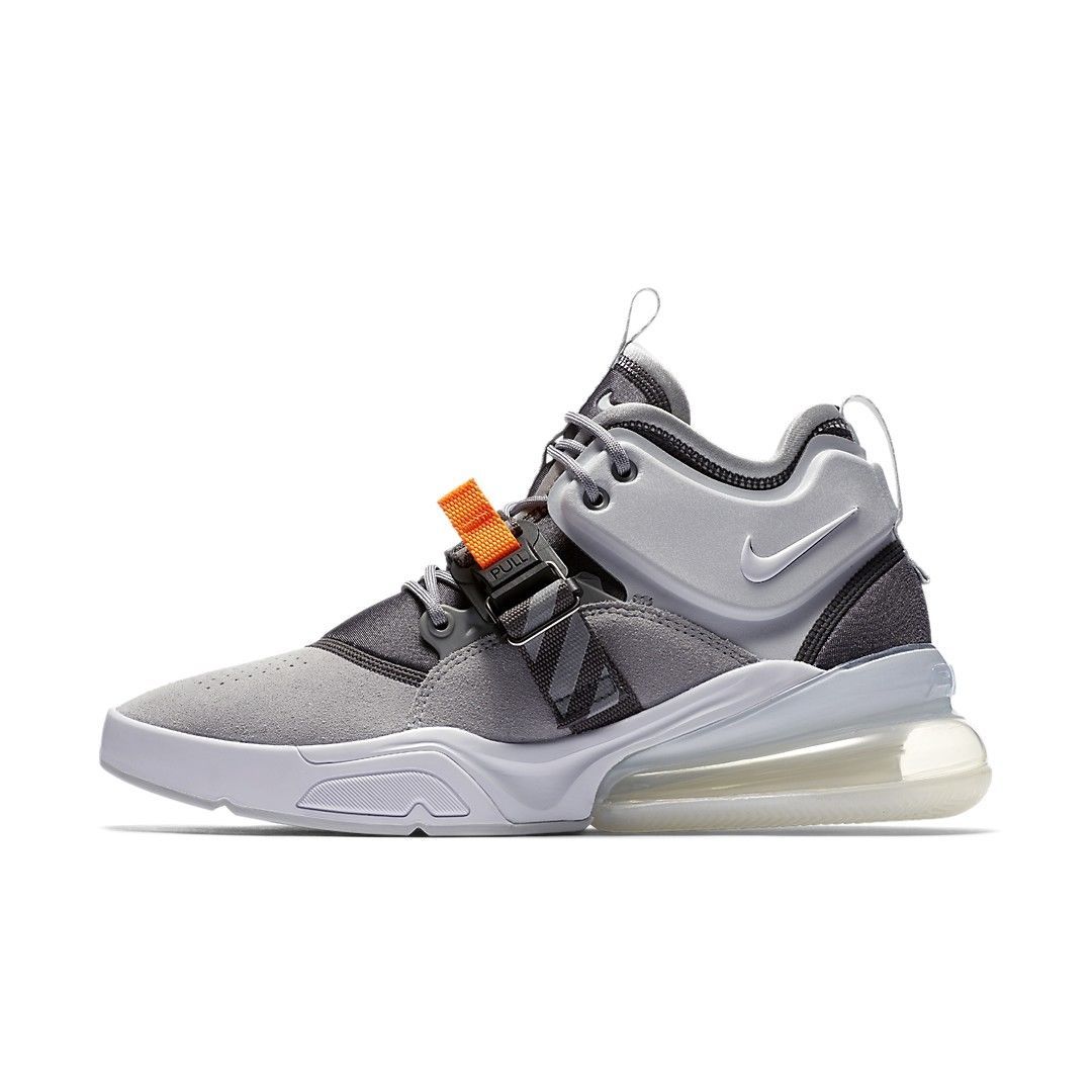nike air force 270 lupo grigio / ah6772 002 / uomini logo vintage. nike air force 270 lupo grigio / ah6772 002 / uomini logo vintage.