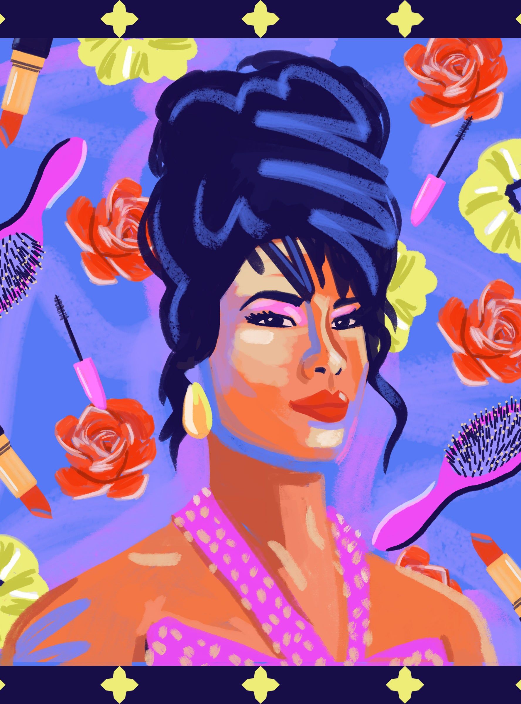 5 Selena Fans Share How La Reina De Tejano Influenced Their Outlook On Beauty+#refinery29 Latino Artists, Hispanic Art, Mexican Crafts, Mexican Art, Elements And Principles, Hispanic Heritage Month, National Art, Indigenous Art, Street Artists
