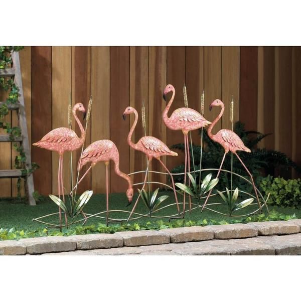 flamingo garden stakes flamingo garden stakes