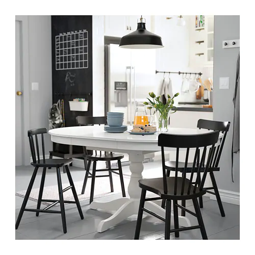 Ingatorp Extendable Table White Max Length 61 Ikea Round Dining Design Ingatorp Extendable Table White Max, Round Extendable Dining Table And Chairs Ikea