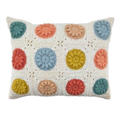Bungalow Rose Fearne Cotton Geometric Lumbar Pillow Fill Material Down Crochet Pillow Cover Crochet Throw Throw Pillows Bungalow Rose Fearne Cotton Geometric Lumbar Pillow Fill Material Down Crochet Pillow Cover Crochet Throw Throw Pillows
