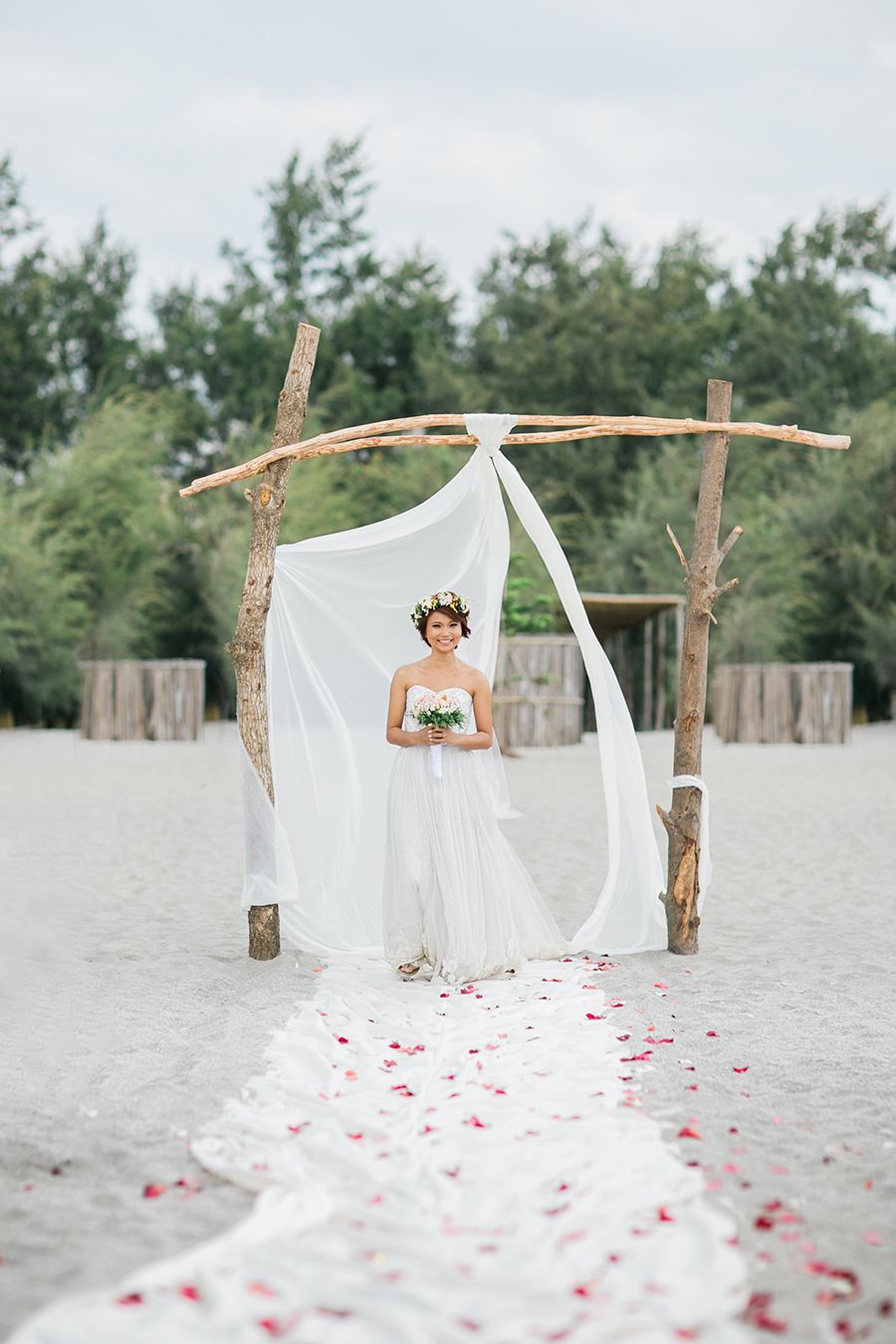 Bohemian Themed Wedding Beach Philippines Bohemian Themed Wedding Beach