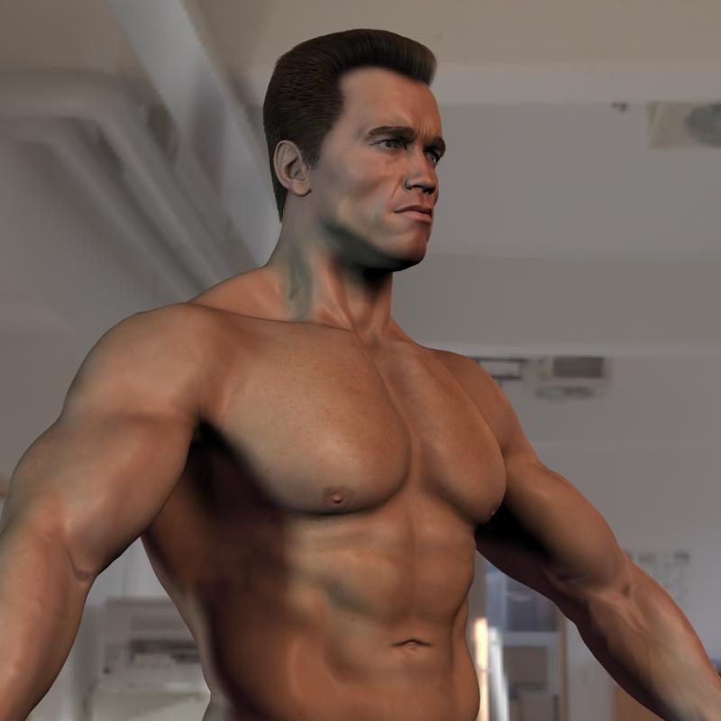 3D model Arnold Schwarzenegger body 3 by steplont Arnold - new arnold blueprint ebook 3D model Arnold Schwarzenegger body 3 by steplont Arnold - new arnold blueprint ebook