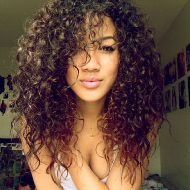 Big Curly Hair, Curly Hair Styles, Natural Hair Styles, Curly Girl, Long .....