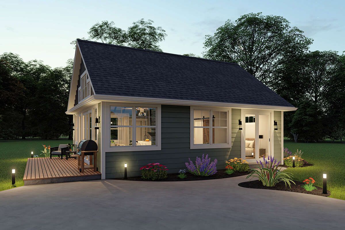 Cottage House Plan 1462-00015 Cottage House Plan 1462-00015