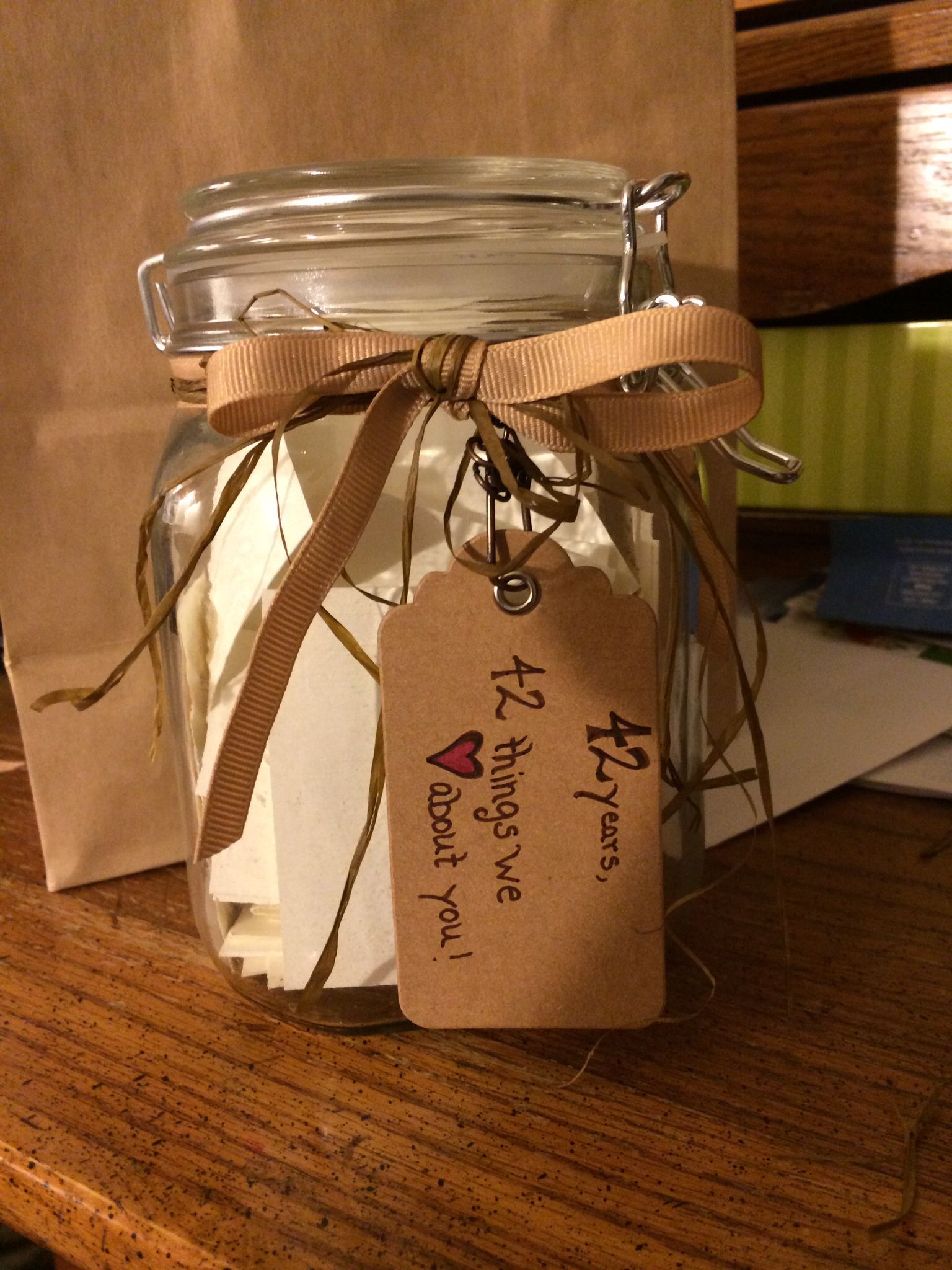 This For My Parents 42nd Wedding Anniversary 42 Notes From 42