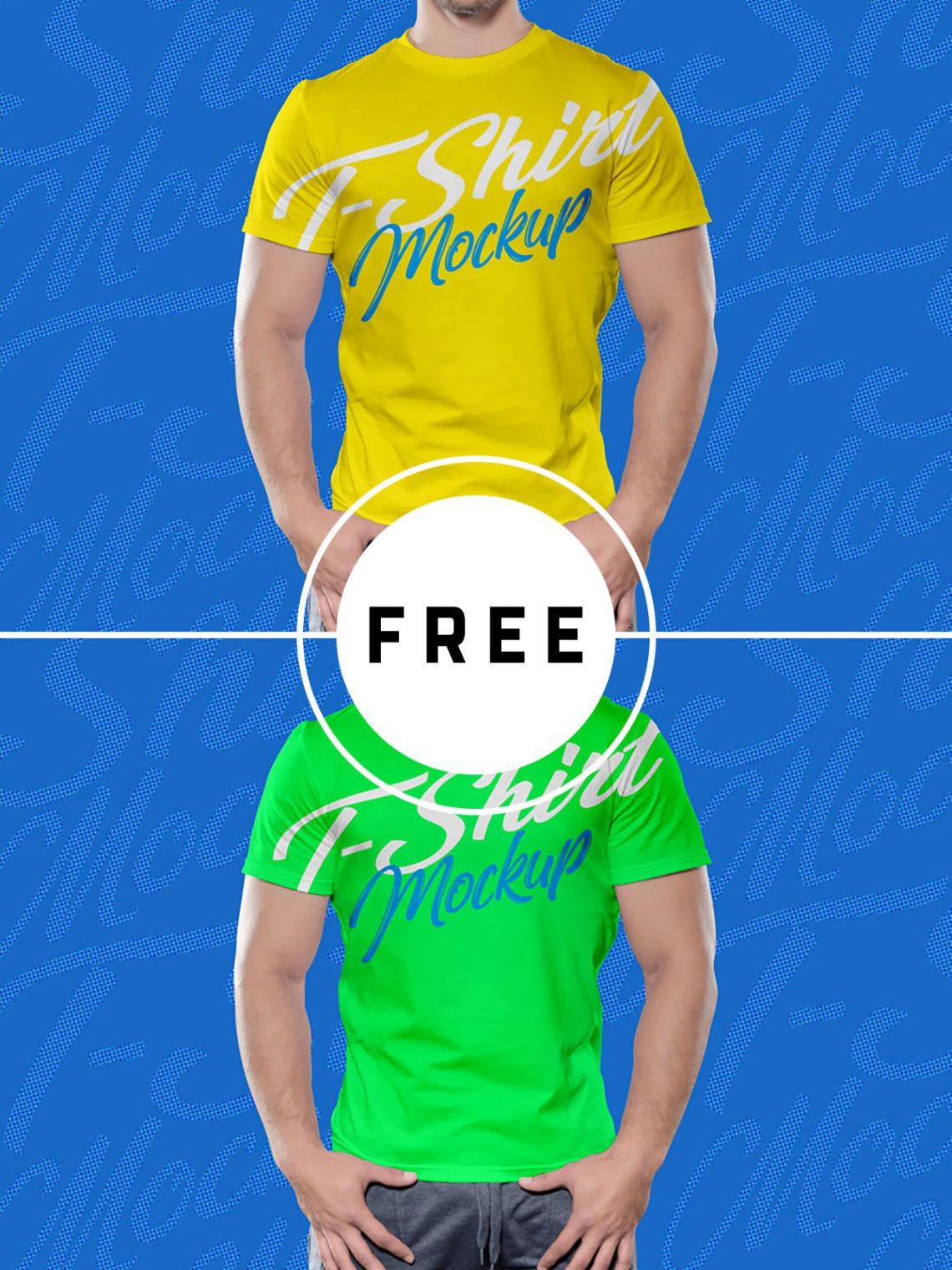 Download Free Fit Man Half Sleeves T-shirt Mockup PSD | Shirt mockup, Learning graphic design, Tshirt mockup