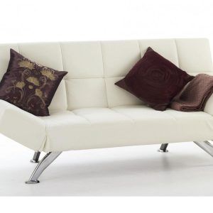 White Faux Leather Click Clack Sofa Bed Http Stressjudocoaching Furniture Fabulous Faux Leather Futon For Living Room Decor Throughout Measurements 1486 X White Click Clack Sofa Bed Sleepers And