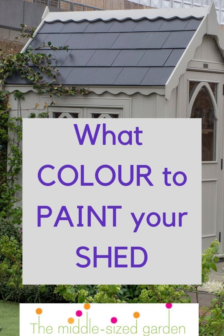 What colour should I paint my shed?