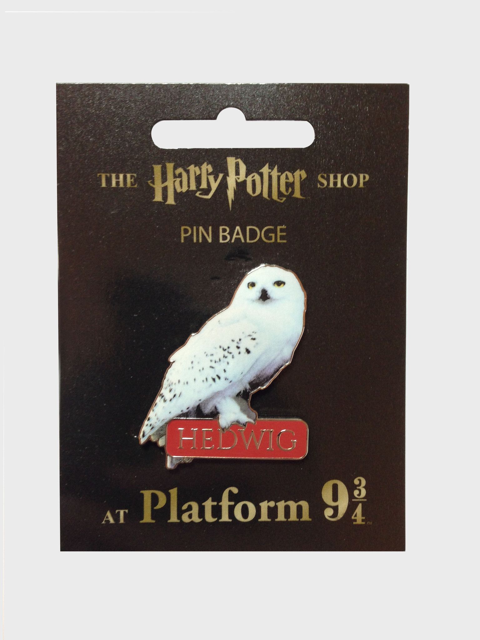 Harry Potter Hedwig Owl Metal Pin Badge