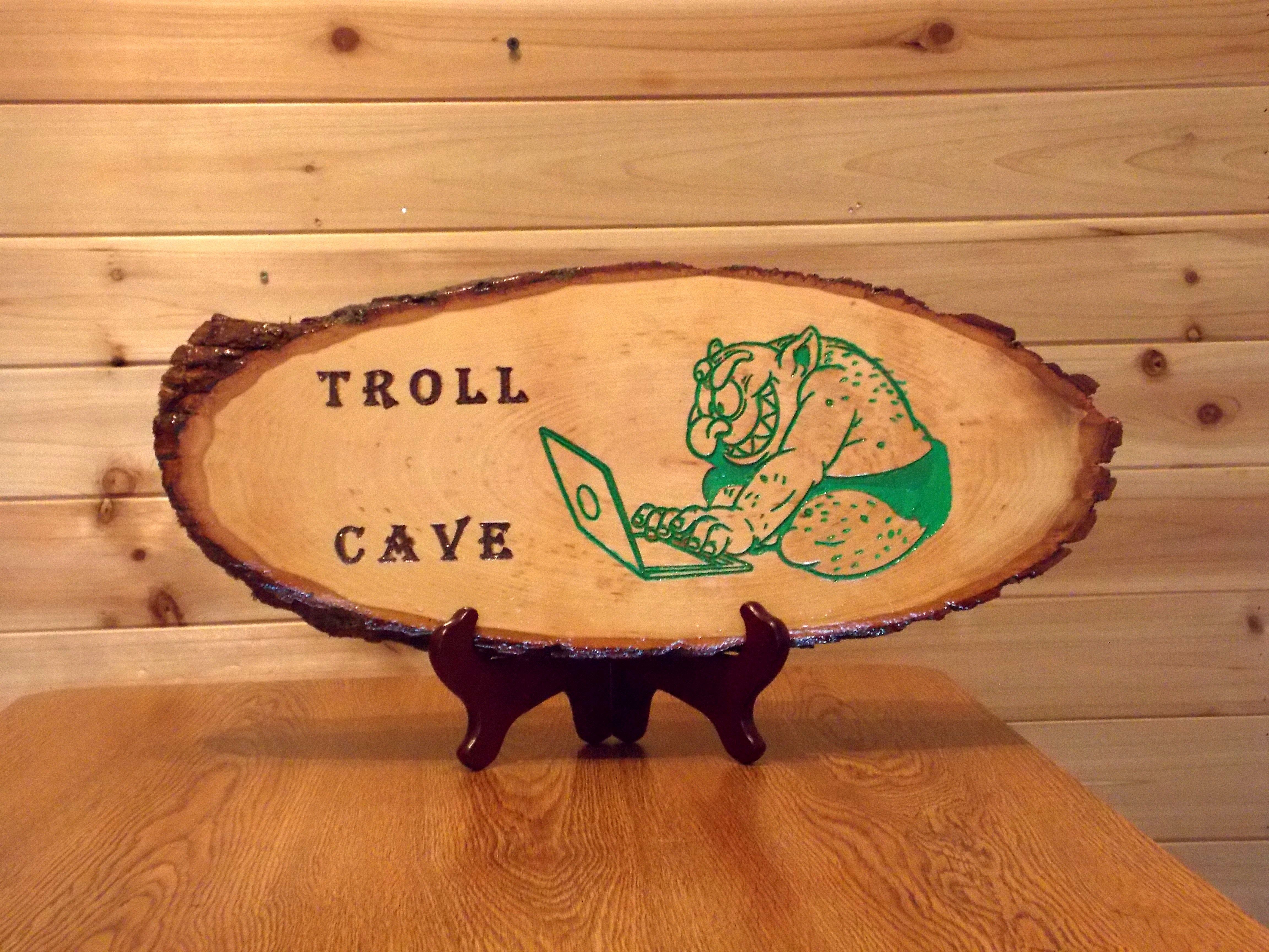 Beware of The Trolls Wooden Hanging Novelty Plaque Gift Shabby Chic Sign Beware of The Trolls Wooden Hanging Novelty Plaque Gift Shabby Chic Sign