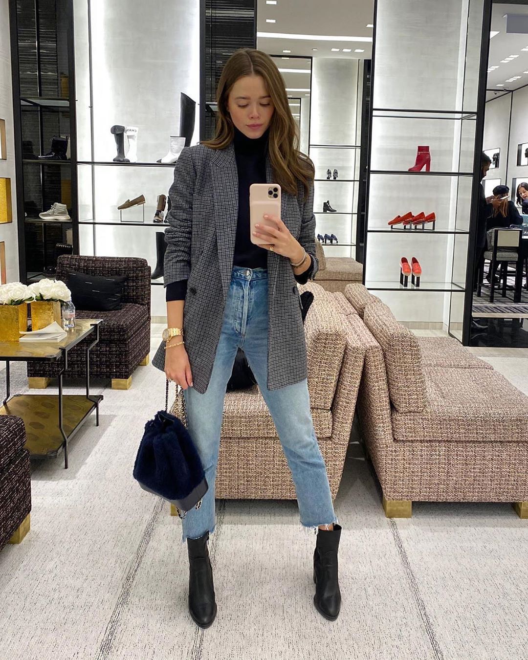 Valeria Lipovetsky on Instagram: “Blue jeans and a Valeria Lipovetsky on Instagram: “Blue jeans and a