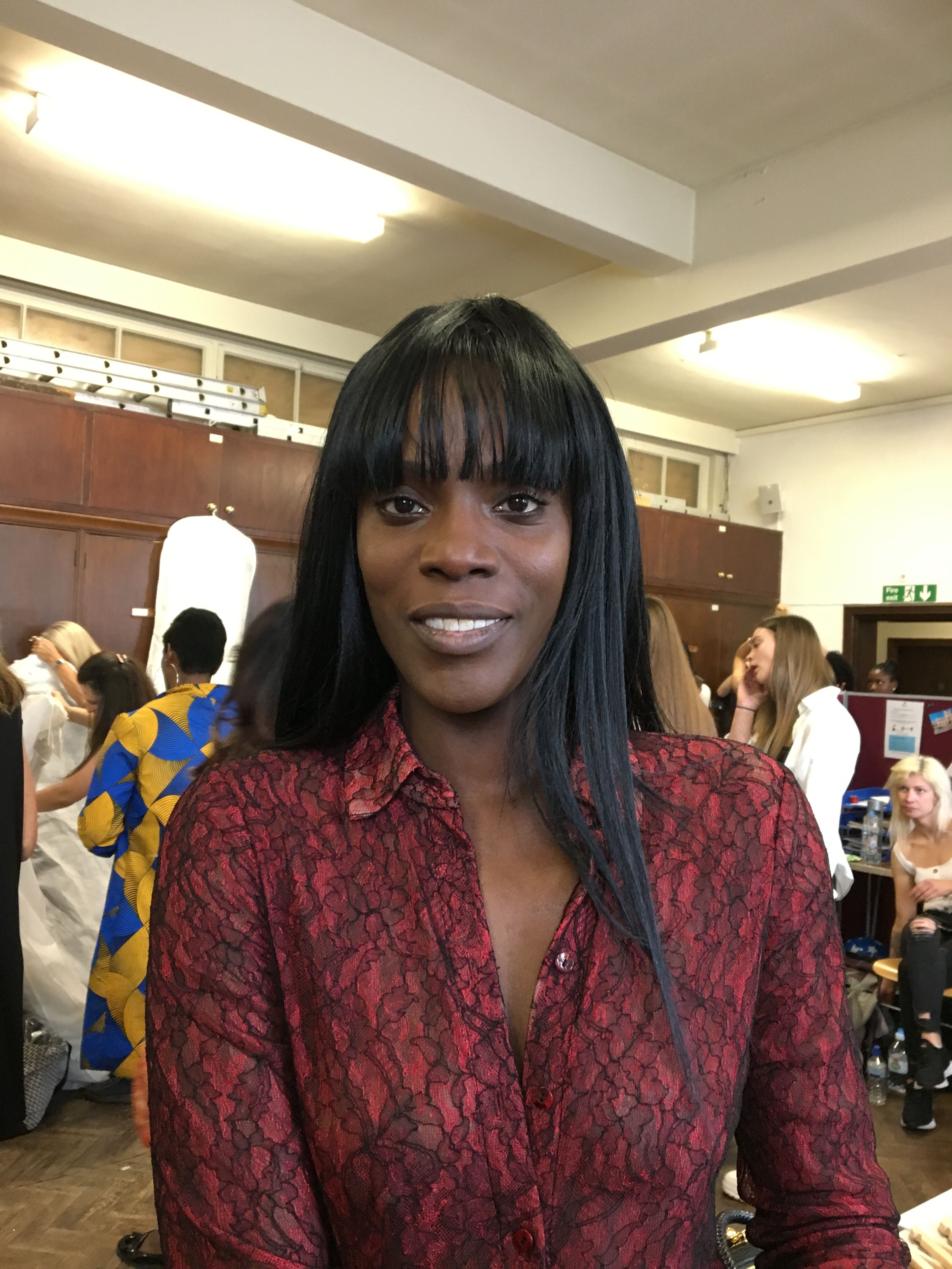 Models at Leicester Fashion Week wearing Flori Roberts
