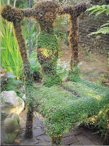 Perhaps we should keep are old junk chairs. | Dream garden, Garden