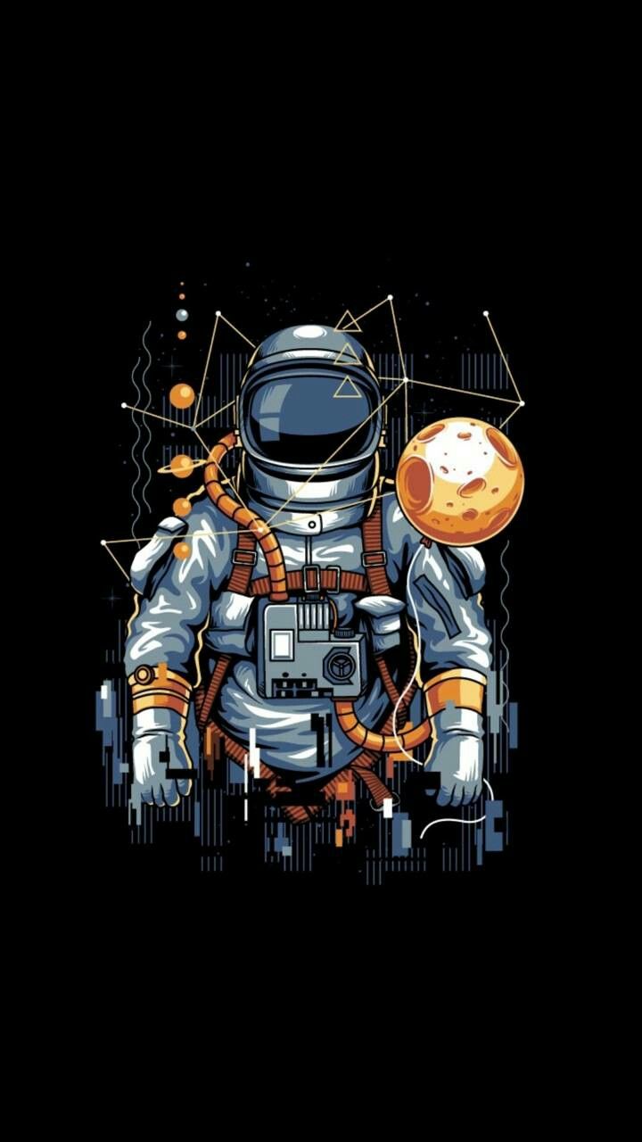 Astronaut Wallpaper Hd Resolution Astheticwallpaperiphoneminimal Astronaut Wallpaper Desktop Wallpaper Art Aesthetic Desktop Wallpaper