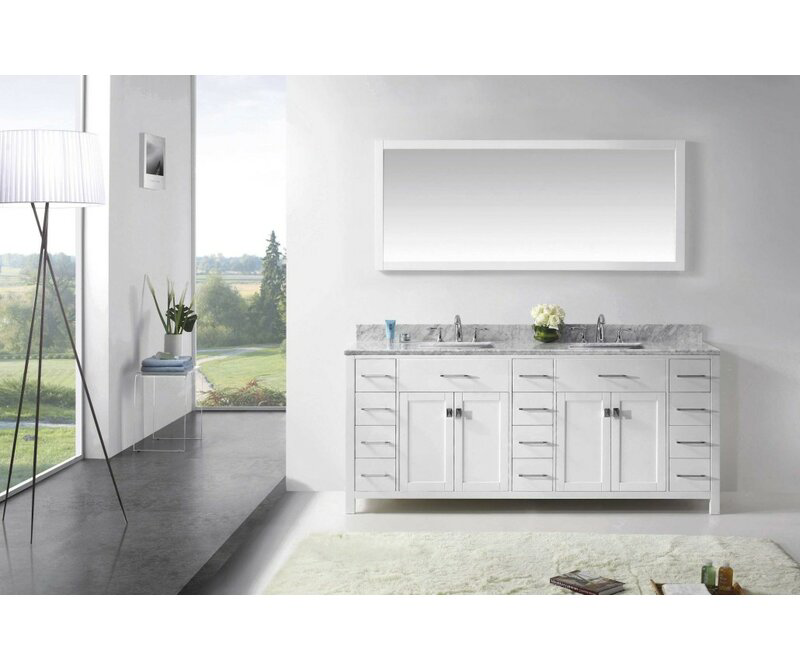 Slagelse 78 Bathroom Vanity Base Only Bathroom Vanity Base Double Vanity Bathroom Bathroom Vanity