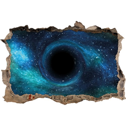 East Urban Home Black Hole in Space Wall Sticker | Wayfair.co.uk
